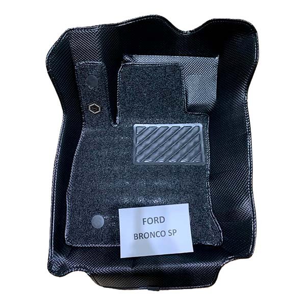Alfombras termoformadas 3D para Ford Bronco Sport. Protección contra agua, barro y polvo, con ajuste perfecto, cobertura completa y excelente terminación.