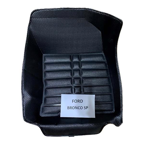 Alfombras termoformadas 3D para Ford Bronco Sport. Protección contra agua, barro y polvo, con ajuste perfecto, cobertura completa y excelente terminación.