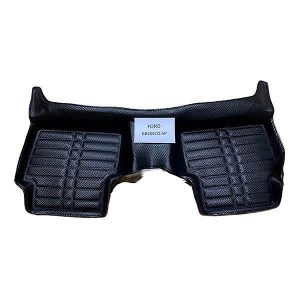 Alfombras termoformadas 3D para Ford Bronco Sport. Protección contra agua, barro y polvo, con ajuste perfecto, cobertura completa y excelente terminación.